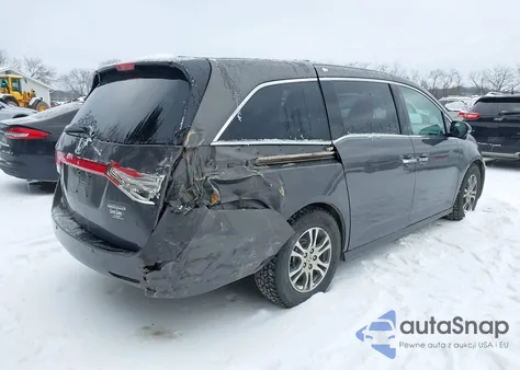 2014 Honda Odyssey Touring/Touring Elite из США, поврежденный, VIN 5FNRL5H98EB004241